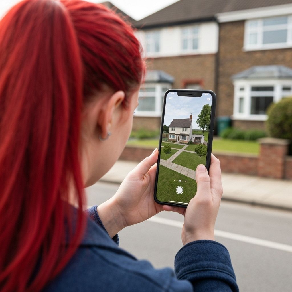 AR property visualization