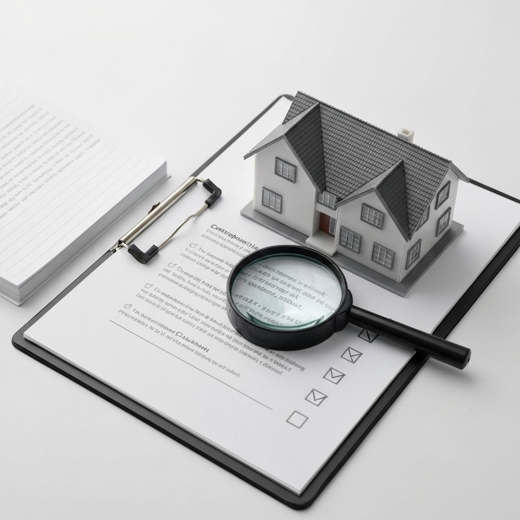 The 10-Point Property Due Diligence Checklist (2025): Legal, Valuation & Inspection